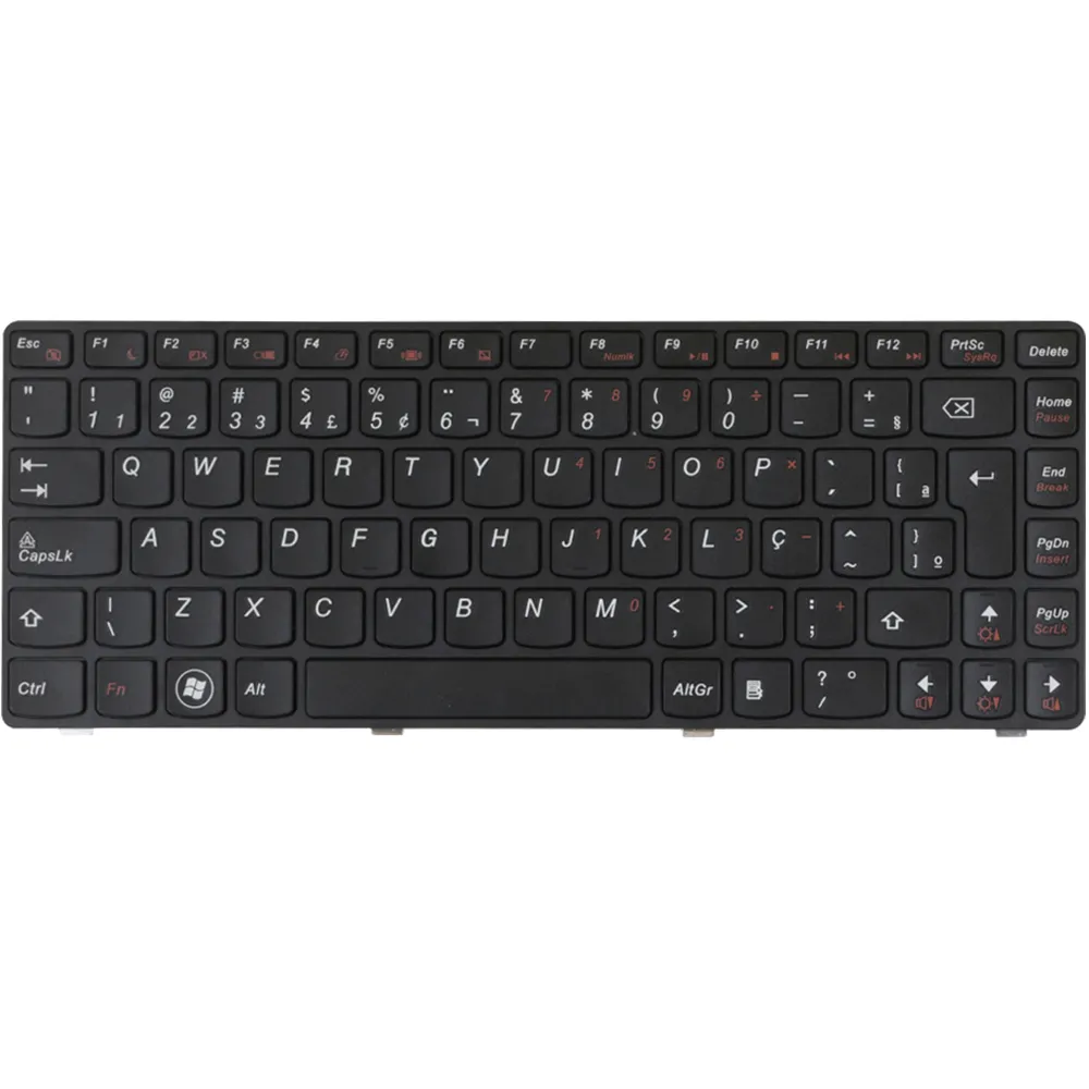 Для Lenovo G480 BR Новая клавиатура для ноутбука BR Layout