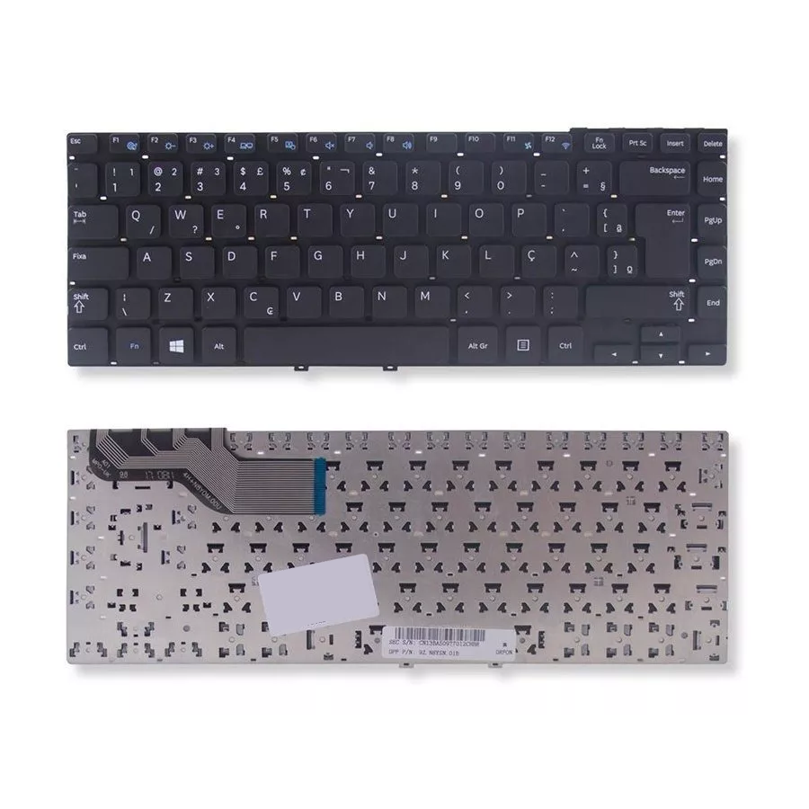 Замена клавиатуры для Samsung NP270E4A BR Новая клавиатура ноутбука BR Layout