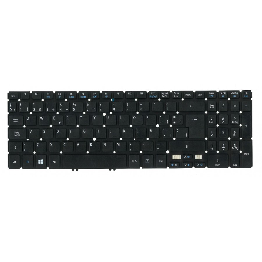 Новая испанская клавиатура для Acer Aspire V5 V5-531 V5-531G V5-551 V5-551G V5-571 V5-571G V5-571P V5-531P M5-581 Клавиатура ноутбука SP