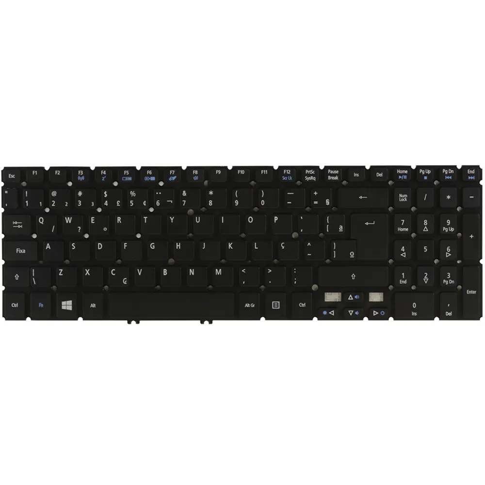 Клавиатура ноутбука BR Brazil Layout для Acer V5-571